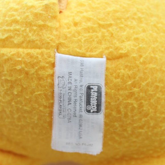 1998 Vintage Teletubbies Talking Laa Laa Plush LaLa Yellow 15” Doll Tested Works - Picture 8 of 8